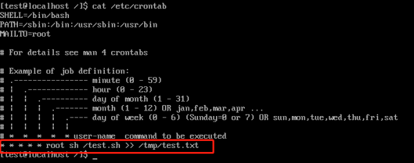 crontab提权